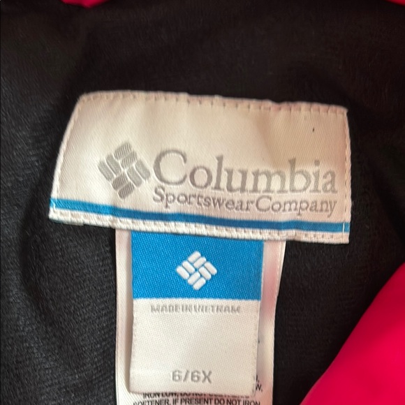 Columbia Pink and Black Snow Pants Water-Resistant Durable - Picture 3 of 10